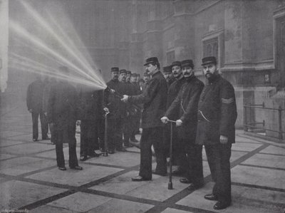 A Brigada de Incêndio Noturna de J. Benjamin Stone