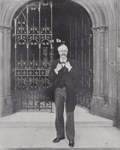 O certo Hon. Arthur J. Balfour de J. Benjamin Stone
