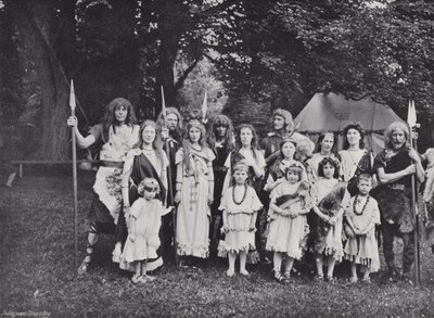 O concurso de Sherborne, um chefe inglês, tribais e famílias de J. Benjamin Stone