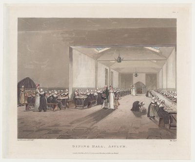 Refeitório, Asilo, 1º de fevereiro de 1808., 1º de fevereiro de 1808. de J. Bluck