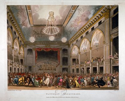 The Pantheon, Oxford Street, Westminster, 1809 de J Bluck