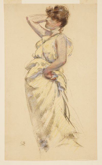 Movimento de dança de J. Carroll Beckwith