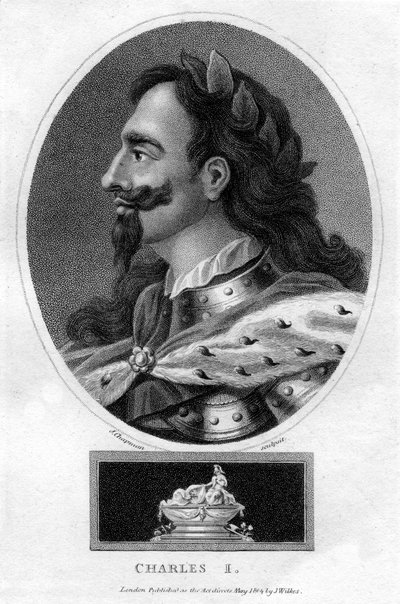 Carlos I da Inglaterra, 1804. de J. Chapman