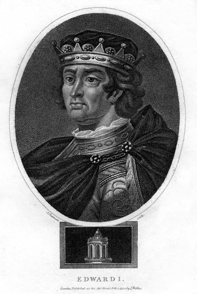Eduardo I da Inglaterra, 1804. de J. Chapman