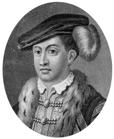 Eduardo VI, rei da Inglaterra, 1804. de J. Chapman
