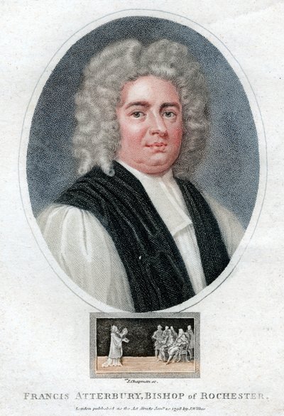Francis Atterbury, homem de letras inglês, político e bispo, 1798. de J. Chapman