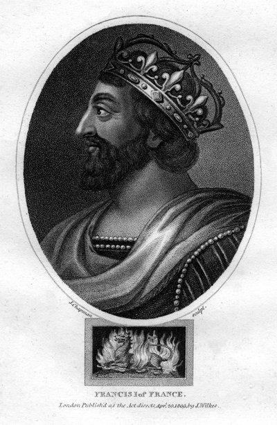 Francisco I, rei da França, 1805. de J. Chapman
