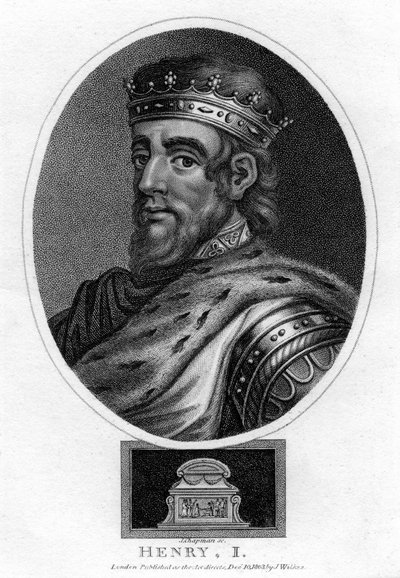 Henrique I, rei da Inglaterra, 1803. de J. Chapman