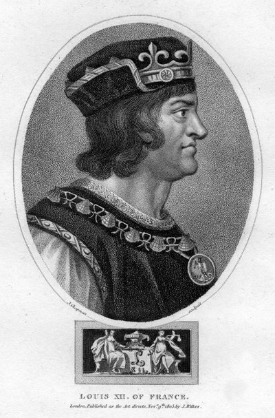 Luís XII, rei da França, 1805. de J. Chapman