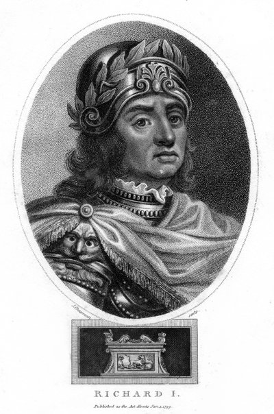 Ricardo I Rei da Inglaterra, 1799. de J. Chapman