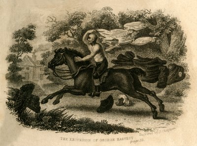 A excursão de George Harvest, 1821. de J. Chapman