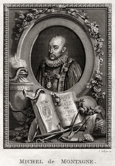 Michel de Montagne, 1775 de J. Collyer