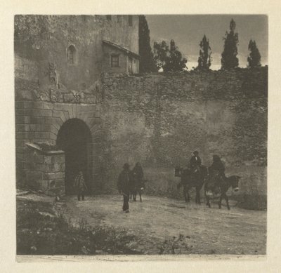 Trabalho de Câmera: Um Gateway - Segovia de J. Craig Annan