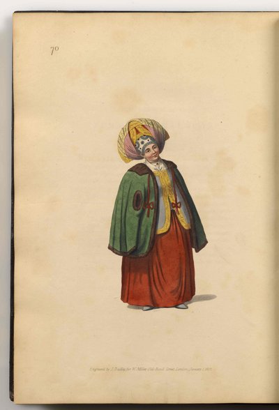 Esposa comerciante de Kaluga De: The Costumes Of The Russian Empire, 1803 de J. Dadley