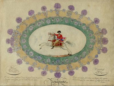 Napoleão Bonaparte, c. 1800 de J. Dizambourg