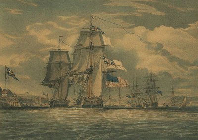HMS Shannon captura USS Chesapeake, 1 de junho de 1813, 1813 de J. G. C. Schetly