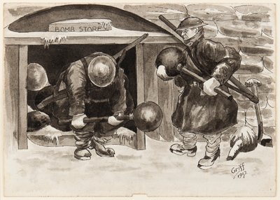 - E eles nos disseram que a guerra terminaria no Natal, e antes estamos carregando pudins para Fritz em vez de carregar os nossos em &39;ome&39; de J. Griffiths