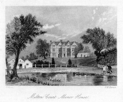 Milton Court Manor House, Surrey, século XVIII. de J. H. Kernot