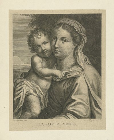 Maria conheceu o tipo
La sainte Vierge (título sobre o objecto) de J. Haagen