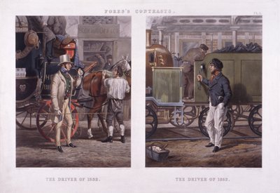 "O Condutor de 1832" e "O Condutor de 1852". de J Harris