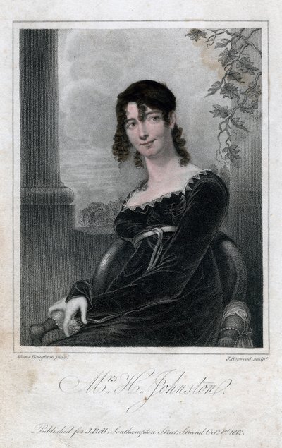 Sra. H Johnston, 1812. de J. Hopwood