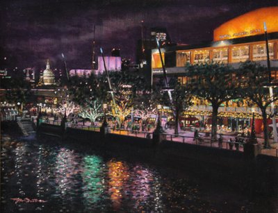 Salão de Festas, 2000 (pintura a óleo) de J Hugh L Beattie