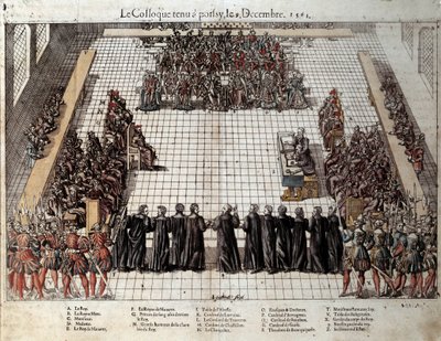 Colloquium of Poissy (9 de Fevereiro de J. J. and Tortorel J. (fl.1568 92) Perrissin