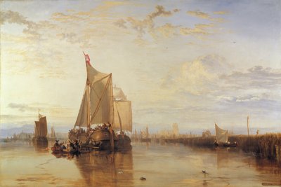 Dort ou Dordrecht- O Pacote de Dort de Roterdão Becalmed de Joseph Mallord William Turner