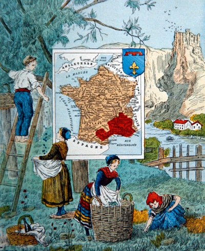 Provença, ilustração para 