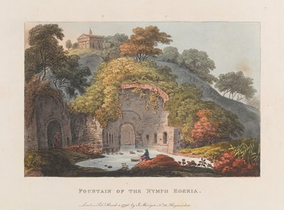 Fonte da Ninfa Egeria de J. Merigot