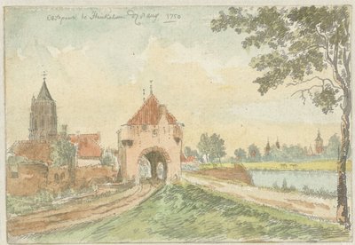 O Oostpoort em Heukelom de J. Molijn