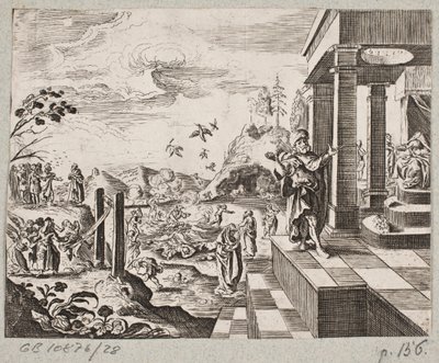 Ilustração de Adam Olearius, “Persian Rosenthal por um engenhoso poeta Schich Saadi […]”, Schleswig 1660 de J. Muller