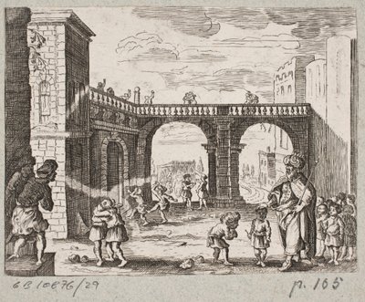 Ilustração de Adam Olearius, “Persian Rosenthal por um poeta engenhoso Schich Saadi […]”, Schleswig 1660 de J. Muller