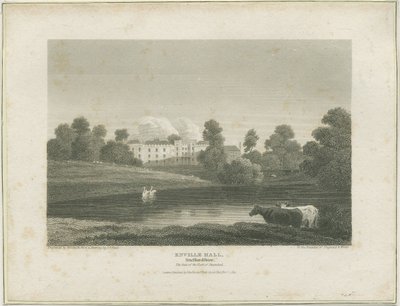 Enville Hall: gravura, nd [c 1814] (imprimir) de John Preston Neale