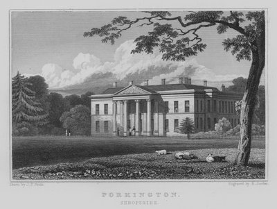 Porkington, Shropshire (gravura) de John Preston Neale