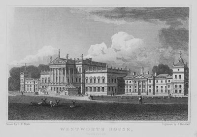 Wentworth House, Yorkshire de John Preston Neale