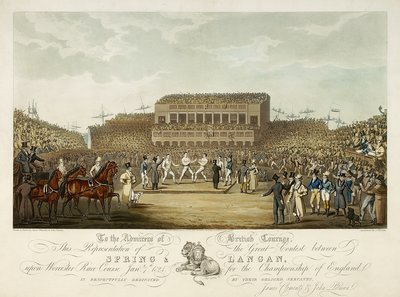 Primavera & Langan (aquatint) de J. and Pitman J. Clements