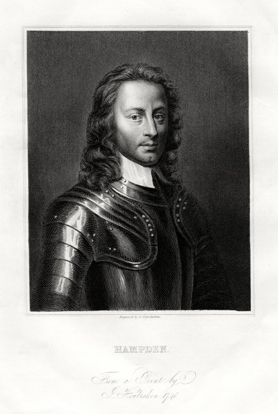 John Hampden Esquire, século XIX de J. Posselwhite