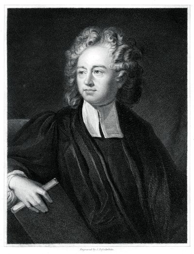 Richard Bentley, teólogo inglês, erudito clássico e crítico, 1834. de J. Posselwhite