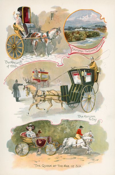 Hansom de 1837 e Hansom de Hoje de J. R. Sinclair