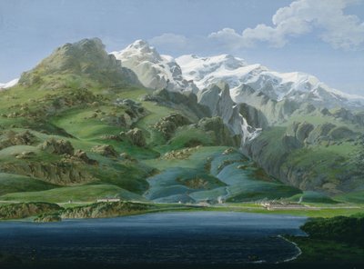 Vista, de, mont, Cenis de J. Reviglio