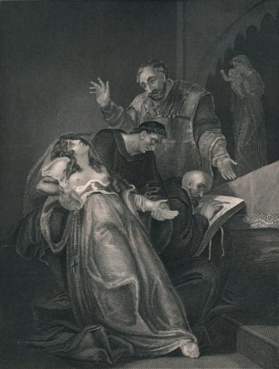 A Imposição da Santa Empregada Doméstica de Kent, século XVI, 1796, meados do século XIX. de J. Rogers