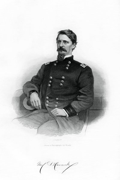 Winfield Scott Hancock, general da união, 1862-1867. de J. Rogers