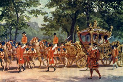 O Técnico de Coroação, Procissão de Coroação do Rei Eduardo VII de J. Williamson