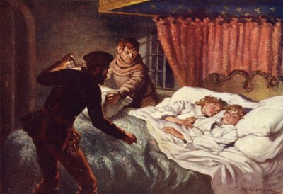O Assassinato dos Pequenos Príncipes (cor litho) de J. Williamson