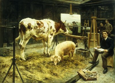 Os pintores de animais de J. de Pooter