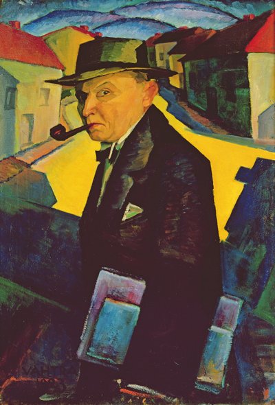 Auto-retrato de Jaan Vahtra