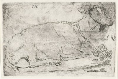 Cabra recortada de Jabes Heenck (signed by artist)