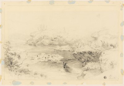 Lagoa com Nenúfares de Jabez Bligh