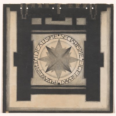 Contracapa Wendingen 1920 de Jac Jongert